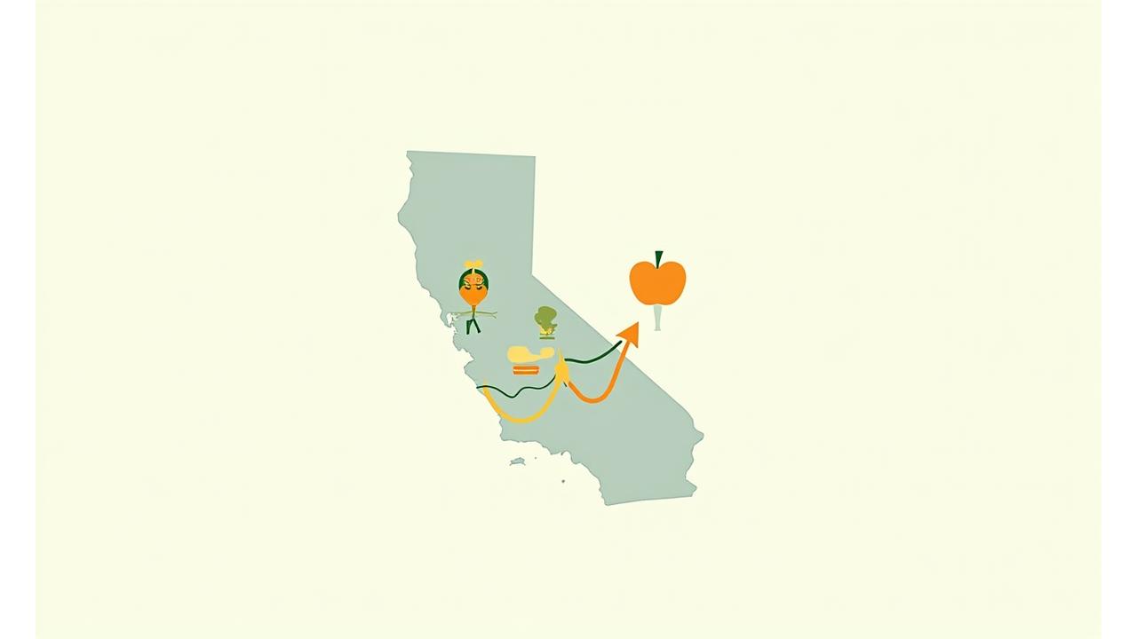 An infographic illustrating positive health trends in Sacramento, with icons representing improved sleep, nutrition, and activity levels.
