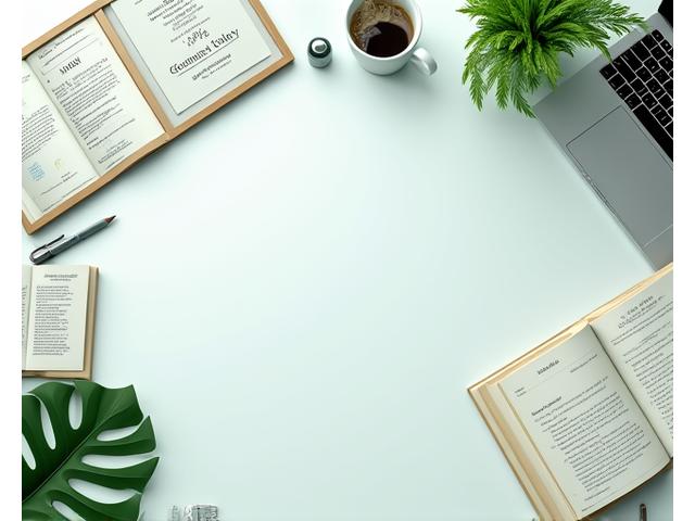 A collage of various professional certificates and an open textbook on a clean, modern desk, symbolizing ongoing education.