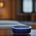 Smart Sleep Tracking Monitor on a nightstand