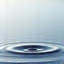 A stylized image of calm ripples on water radiating outwards from a central point, symbolizing stress reduction and inner peace